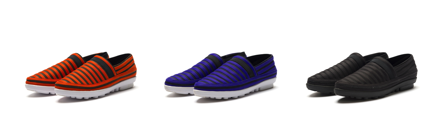 STRIPED FLAT SHOES