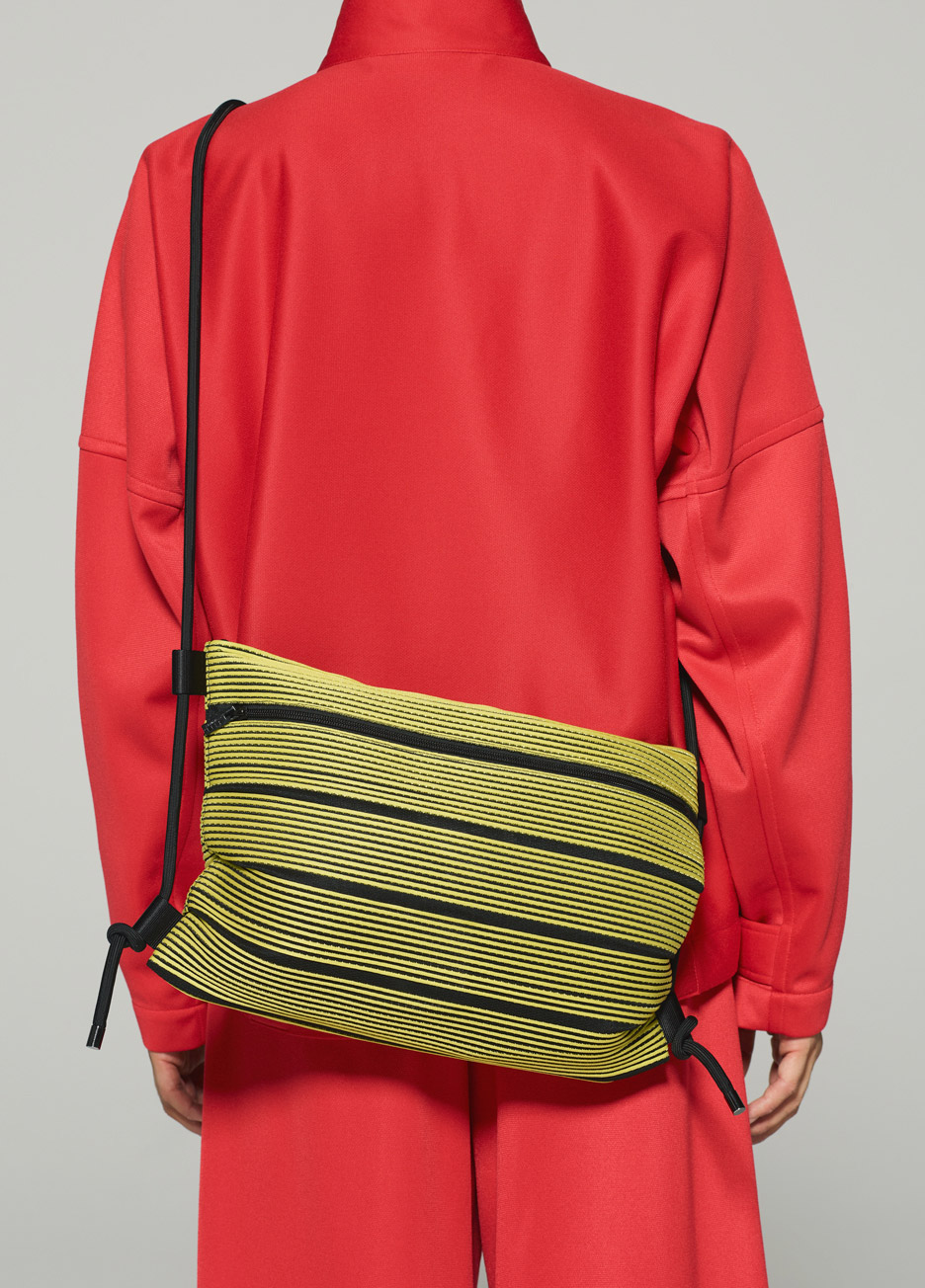STRIPE MESH BAG
