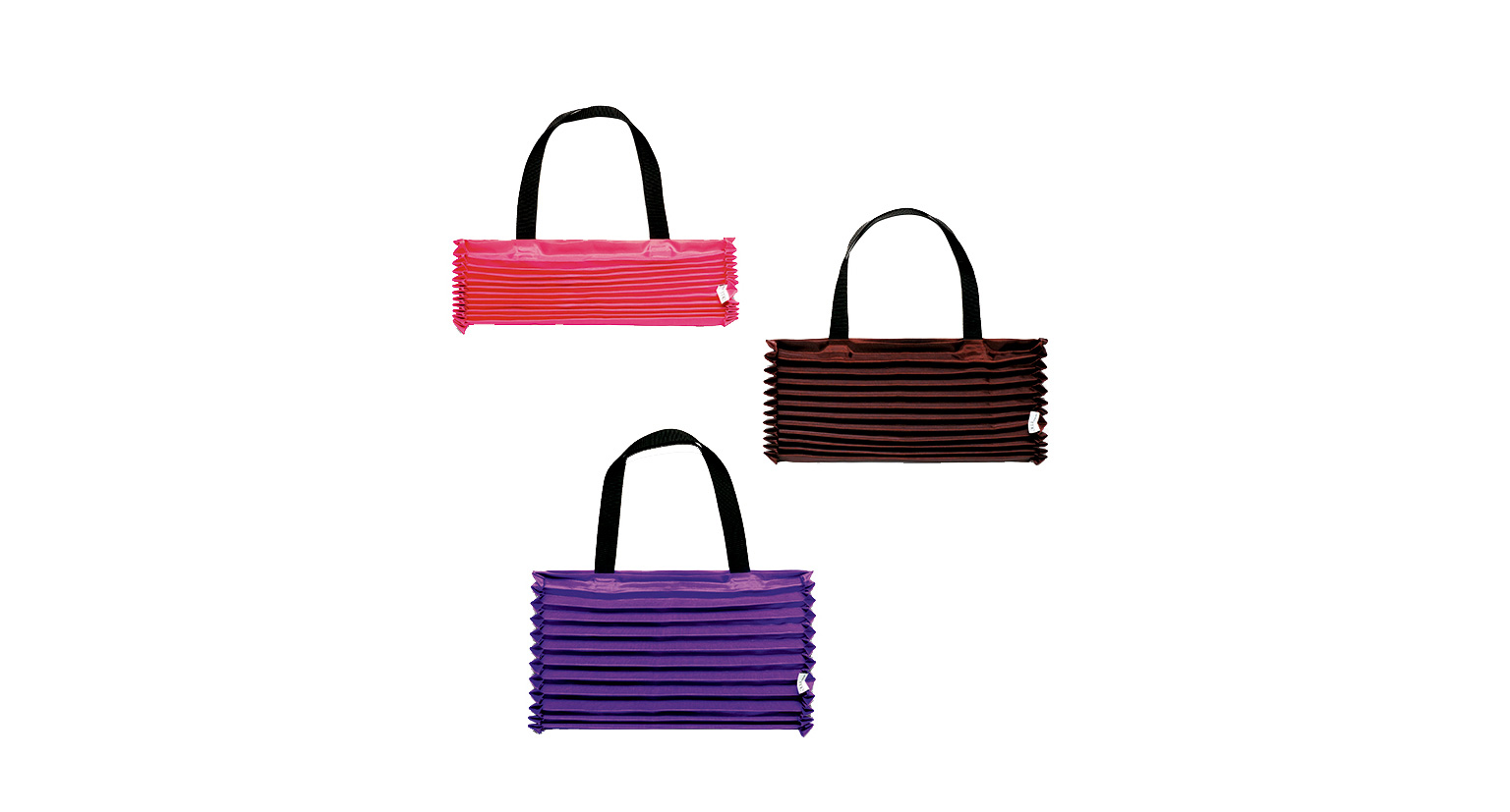 JAGGY PLEATS BAG