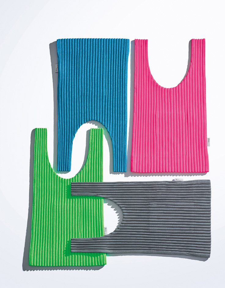 W RASCHEL PLEATS BAG