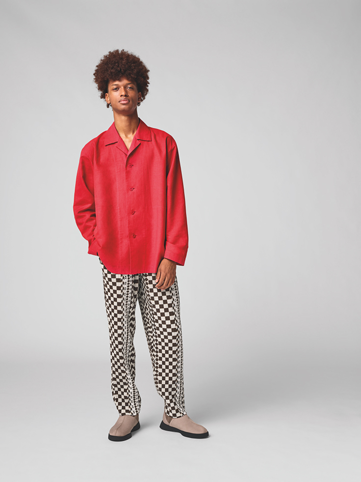 COTTON LINEN SHIRT