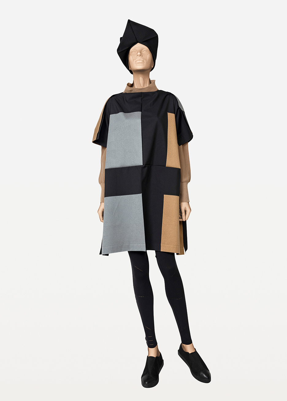 FOLD SQUARE JACQUARD