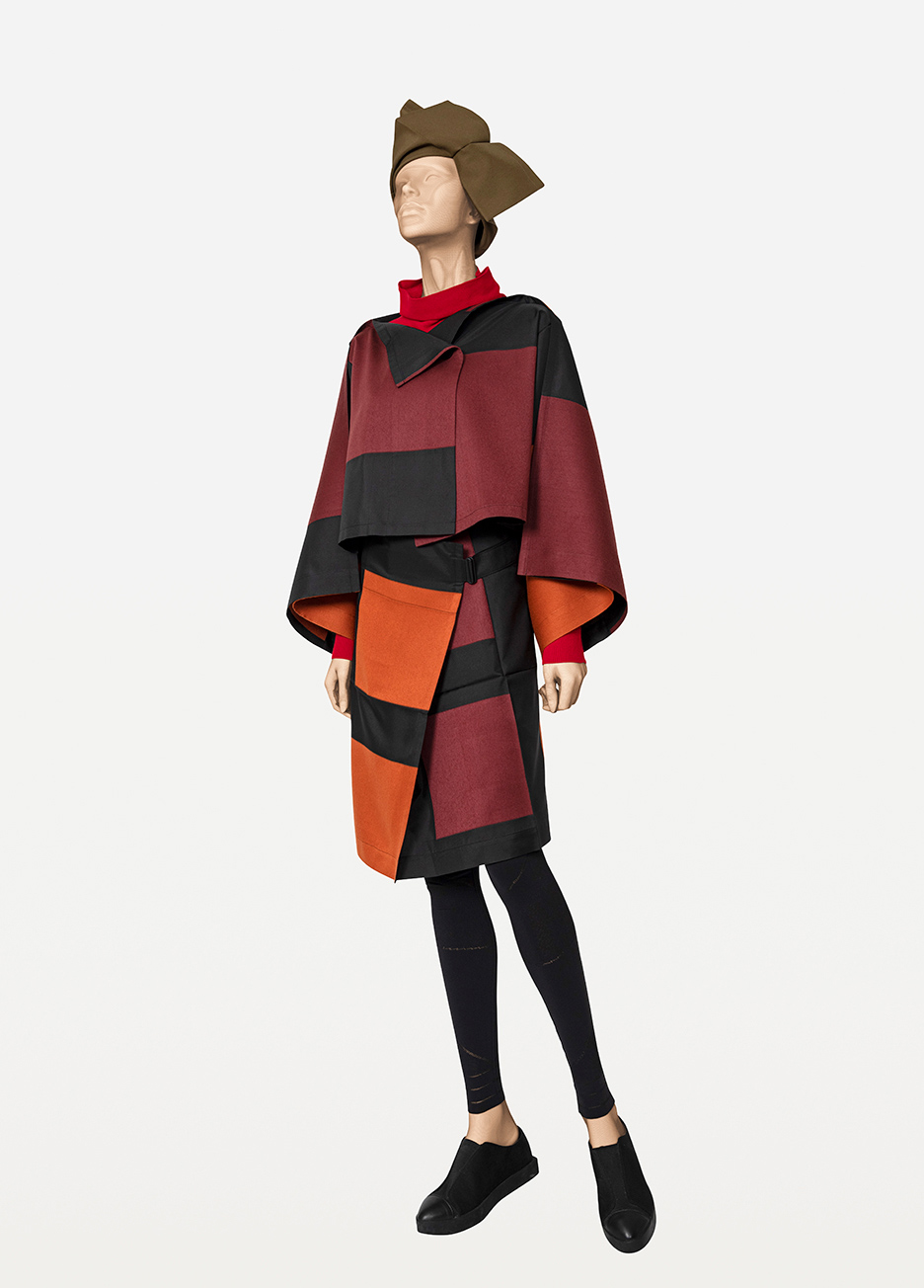 FOLD SQUARE JACQUARD
