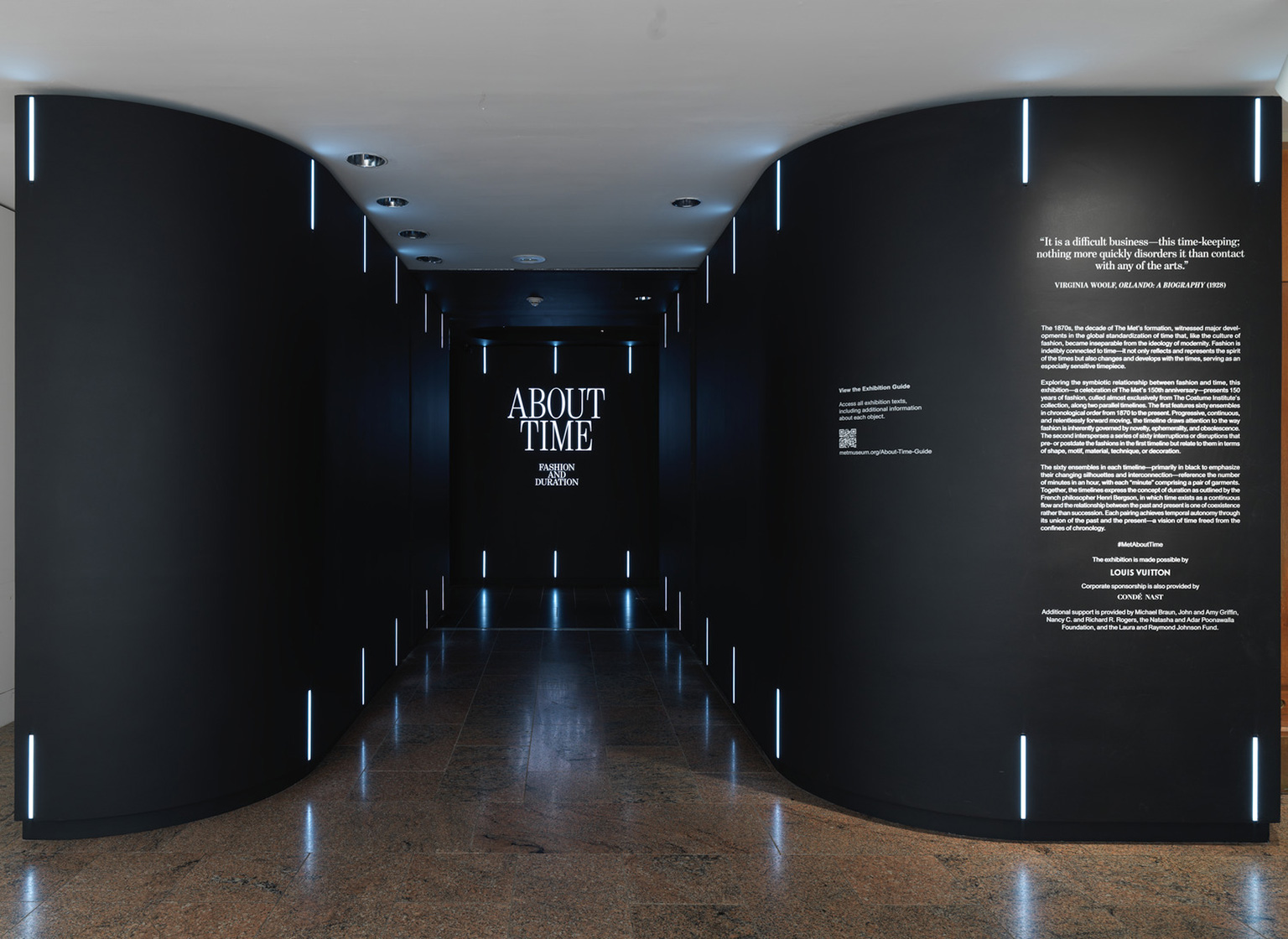 「About Time: Fashion and Duration」のお知らせ