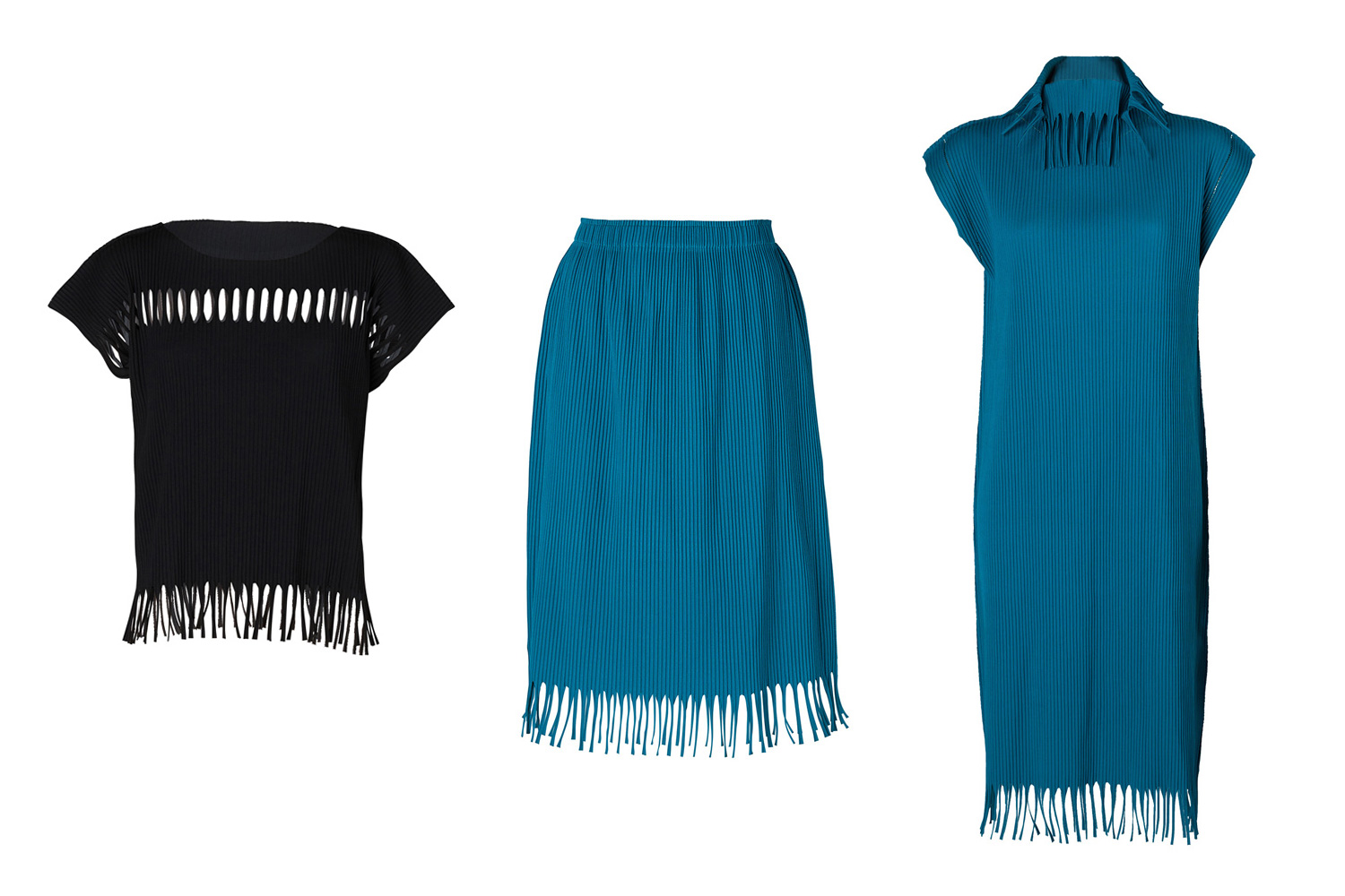 FRINGE A-POC PLEATS