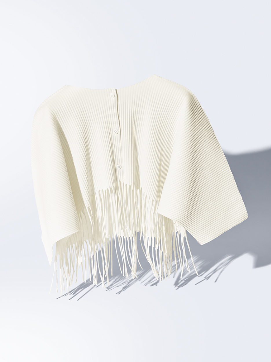 ROUND FRINGE PLEATS