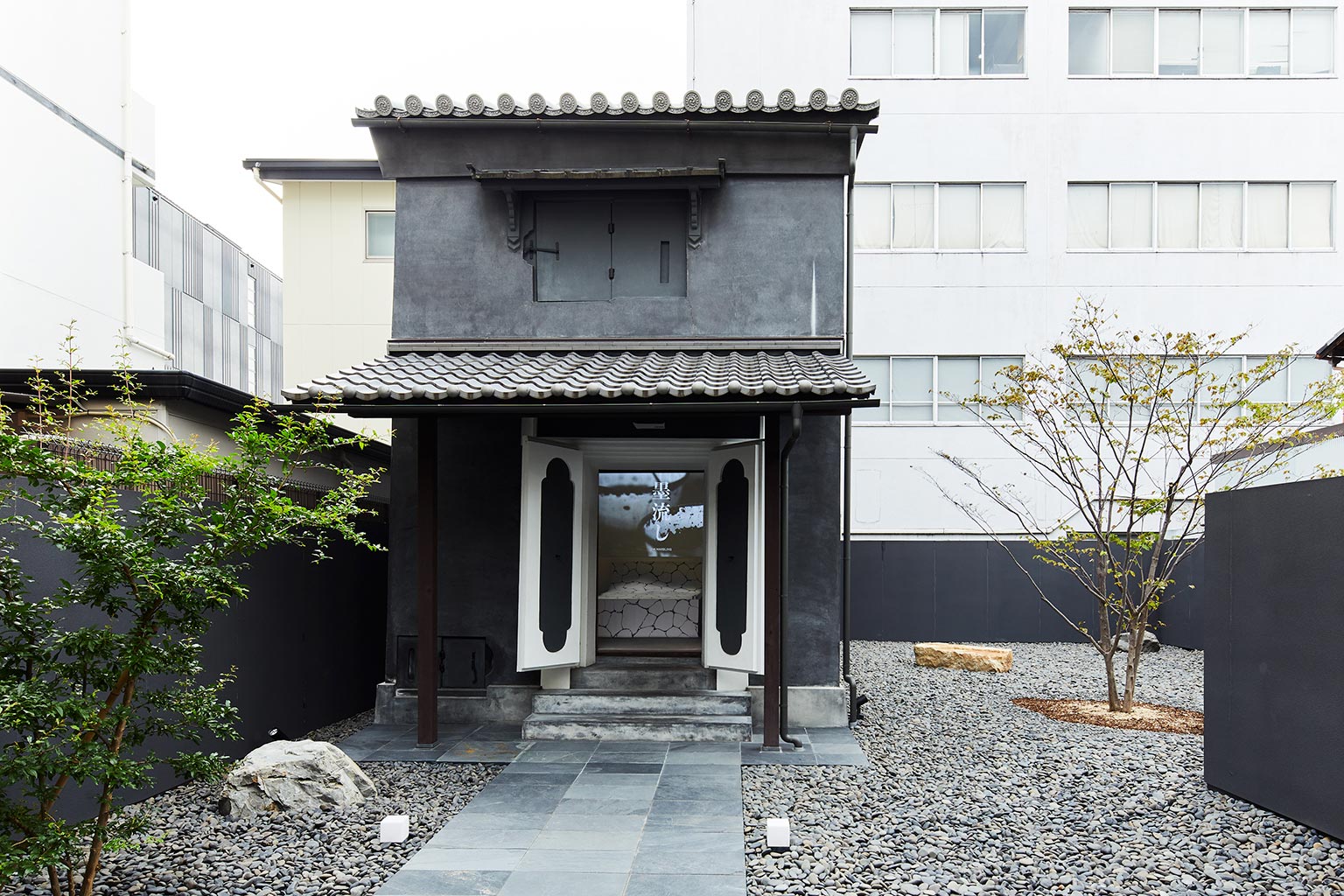 KURA展「墨流し」