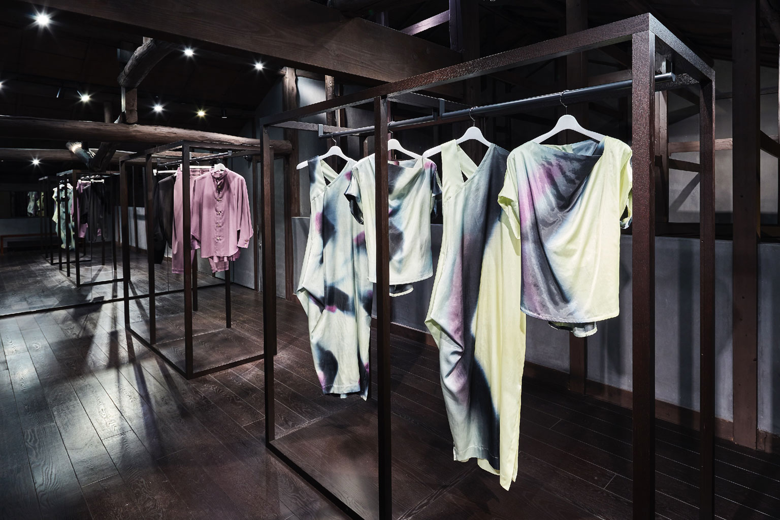 ISSEY MIYAKE KYOTO|KURA KURA展「引き染め」