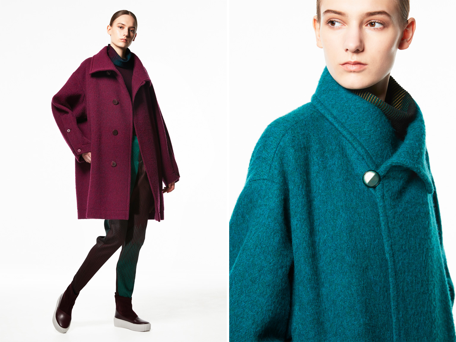 ISSEY MIYAKE: AURORAL COAT