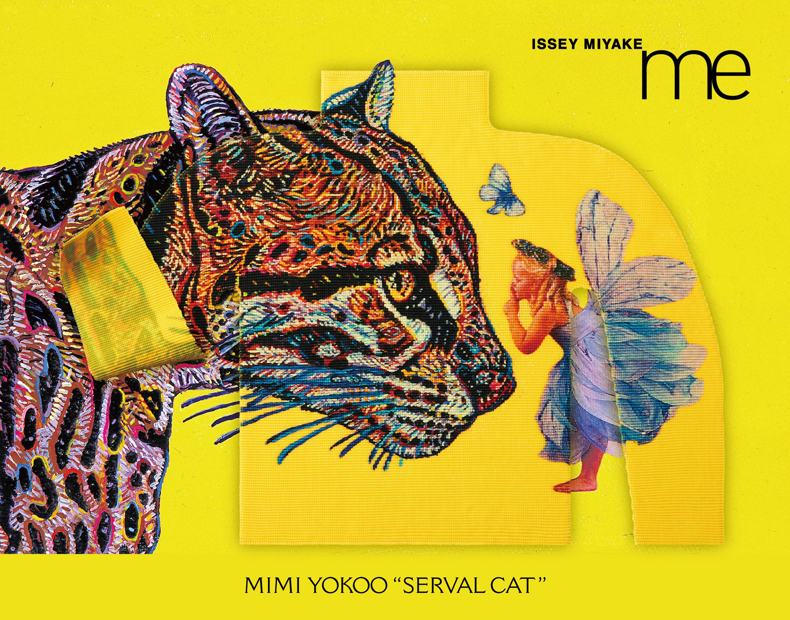 me ISSEY MIYAE MIMI YOKOO “SERVAL CAT”