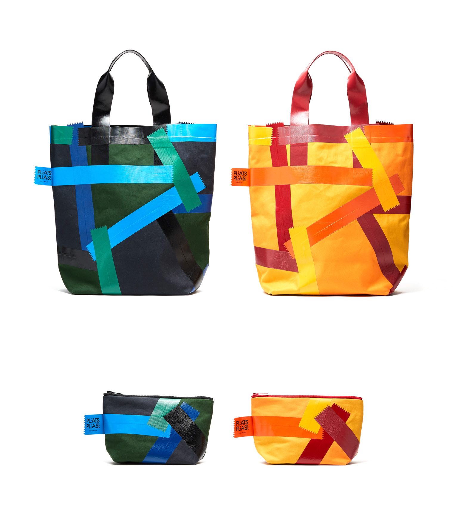 PLEATS PLEASE ISSEY MIYAKE: TAPED BAG