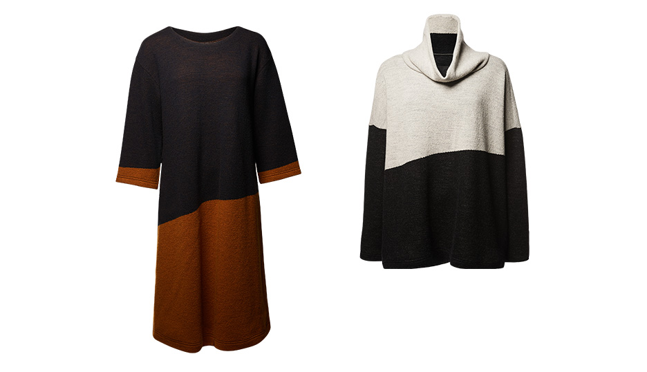 HaaT: DIAGONAL DIP WOOL