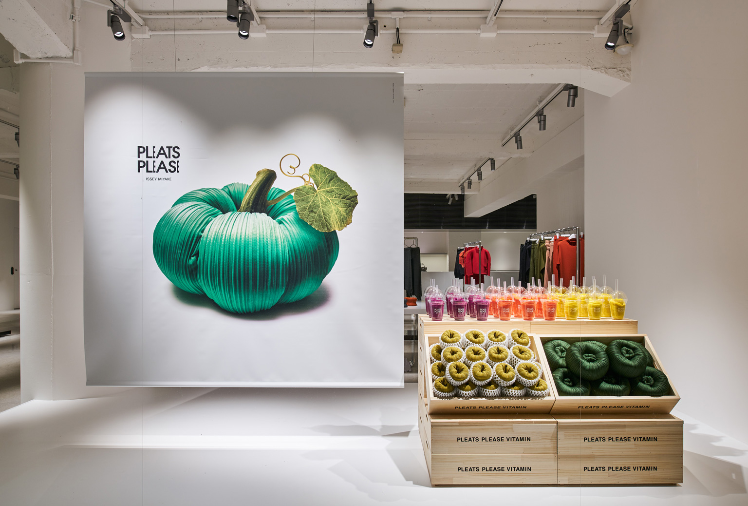 ビジュアル・シリーズ「VITAMIN」ISSEY MIYAKE GINZA / OMOTE