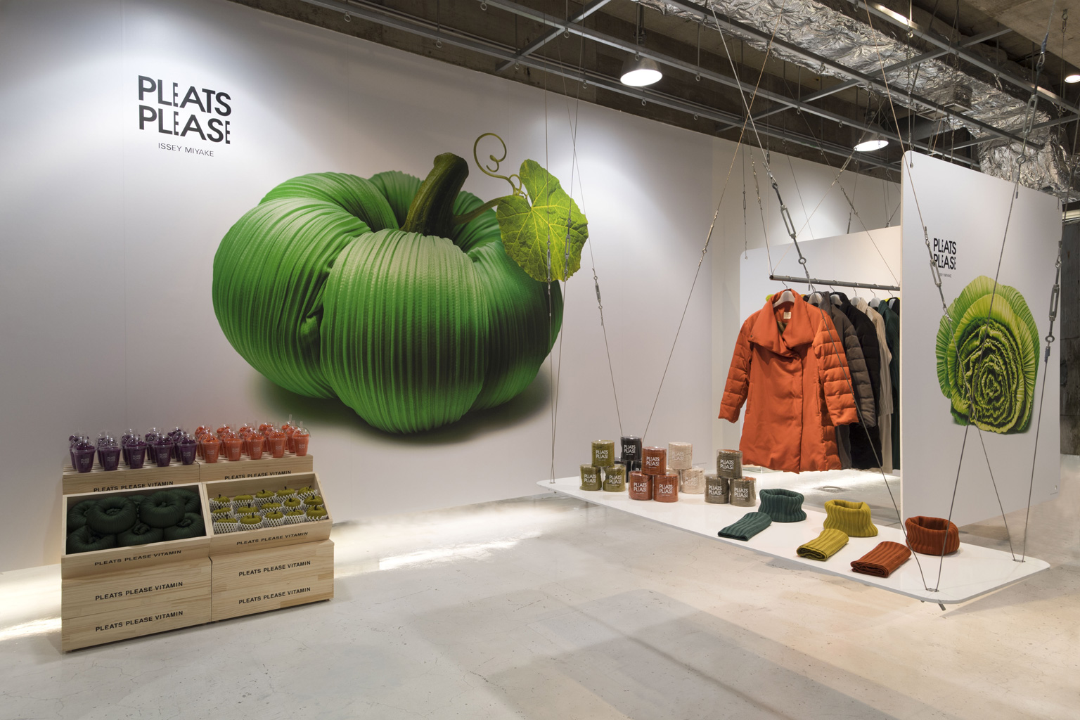 Visual series: VITAMIN, ISSEY MIYAKE GINZA / OMOTE