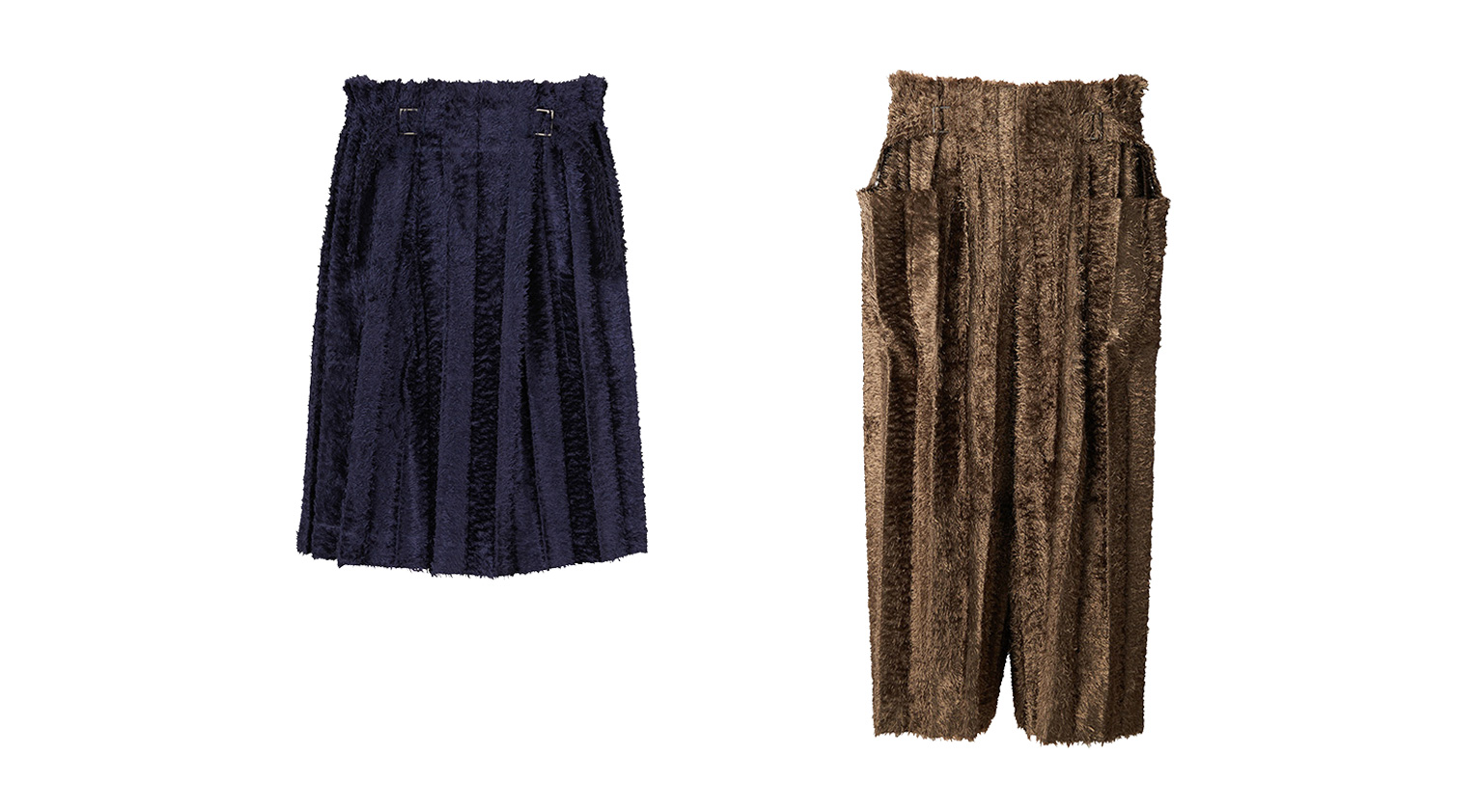 SHAGGY PLEATS BOTTOM
