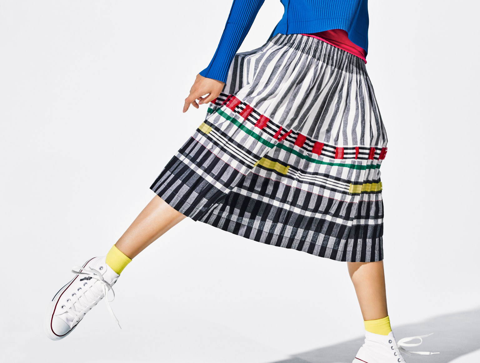 STRIPE JACQUARD PANEL