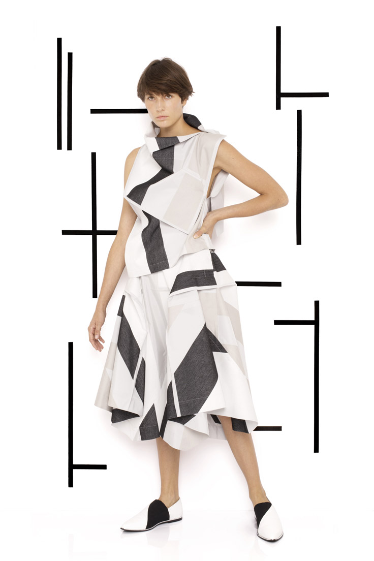 OBLIQUE JACQUARD