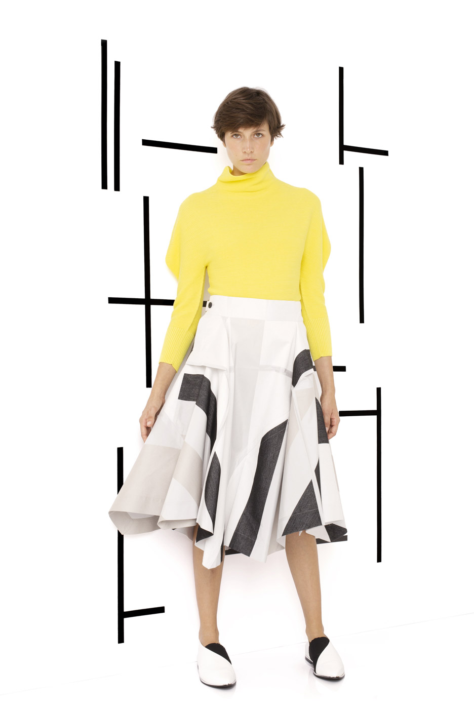 OBLIQUE JACQUARD