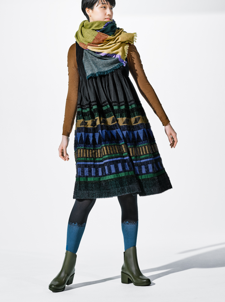 PRIMITIVE STRIPE JACQUARD PANEL