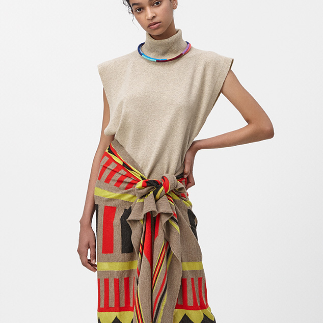 AFRICAN INTARSIA KNIT | HaaT | ニュース | ISSEY MIYAKE INC ...