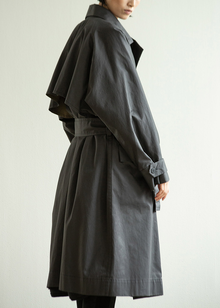 black spring coat